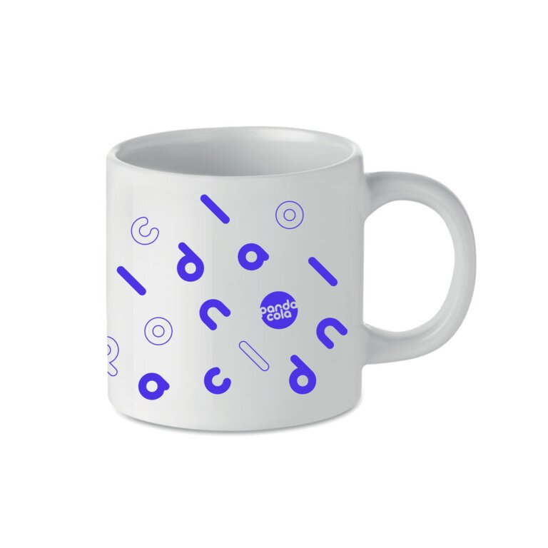 Mug en céramique personnalisable en sublimation d'une capacité de 200 ml - Minni | pandacolach