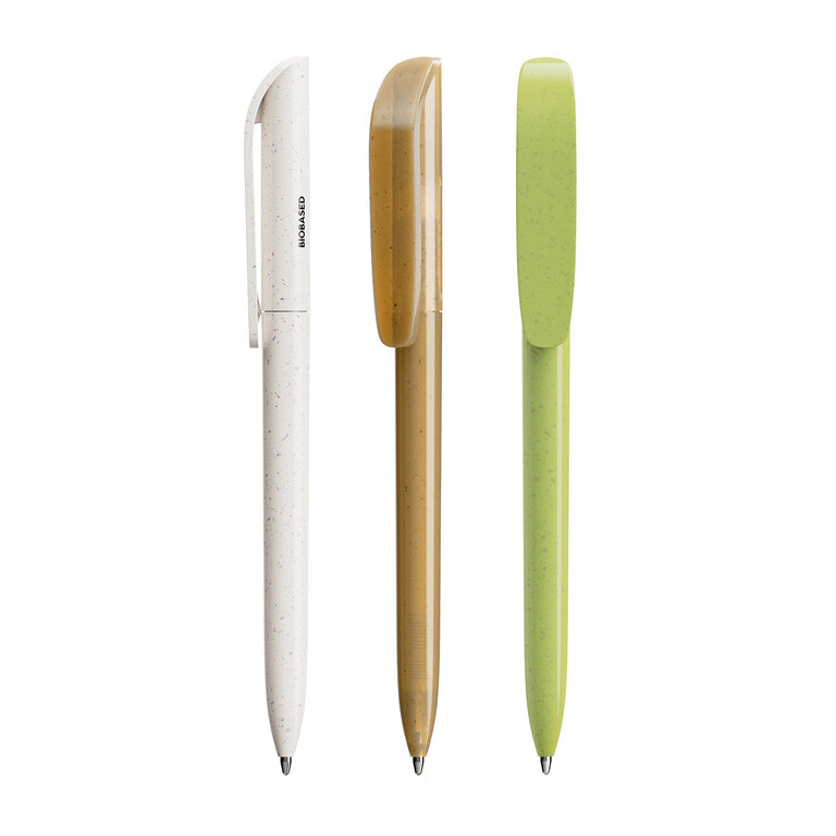 Stylo bille personnalisé en matières naturelles BIC® - Super Clip Origin | pandacolach - 3
