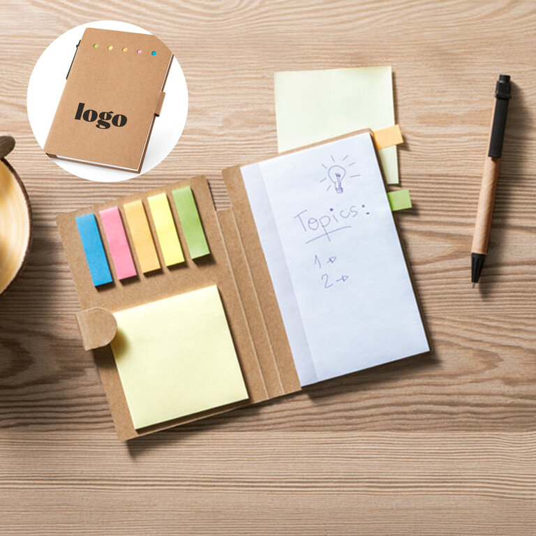 Bloc-notes personnalisable 100 pages vierges avec marque-pages - Chendou | pandacola