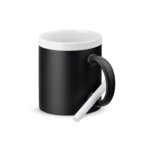 Mug personnalisable 360 ml en céramique avec revêtement effet ardoise - Aikri | pandacola - thumb