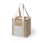 Sac isotherme personnalisé en jute et coton - Laco | pandacola - thumb - 3