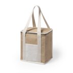 Sac isotherme personnalisé en jute et coton - Laco | pandacolach - thumb - 3