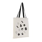 Sac shopping publicitaire anses couleur 130 gr/m² - Lify | pandacolach - thumb - 1