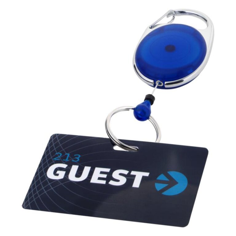 Porte-badge personnalisable avec enrouleur - Rolla | pandacola - 3