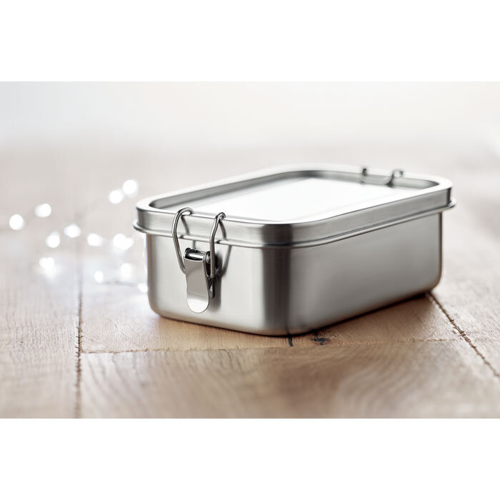 Lunchbox personnalisée de 750 ml en acier avec boucles latérales - Lune | pandacola - 2
