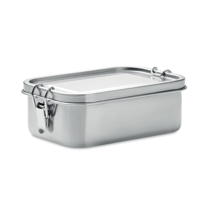 Lunchbox personnalisée de 750 ml en acier avec boucles latérales - Lune | pandacolach