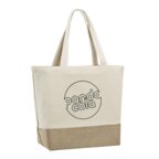 Sac personnalisé coton 220 gr/m² et jute - Melbourne | pandacolach - thumb - 1