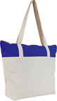 Sac shopping zippé personnalisable en coton 220 gr/m² - Manju | pandacola - thumb