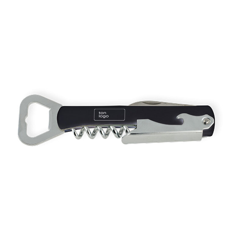 Couteau sommelier personnalisable avec ouvre-bouteille  - Kloup | pandacolach