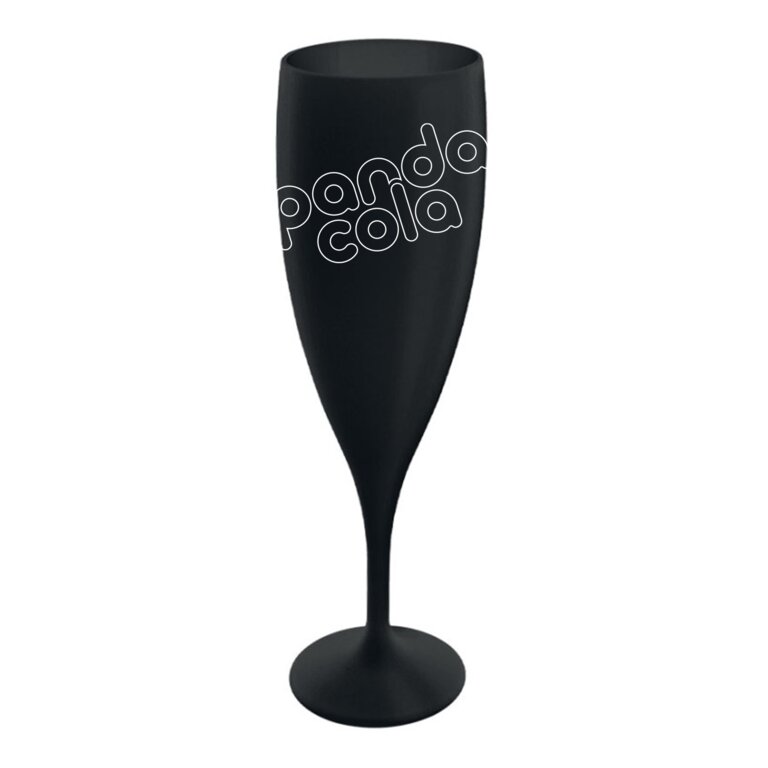 Flute à champagne personnalisable réutilisable 12-15 cl  - Eco champ | pandacolach