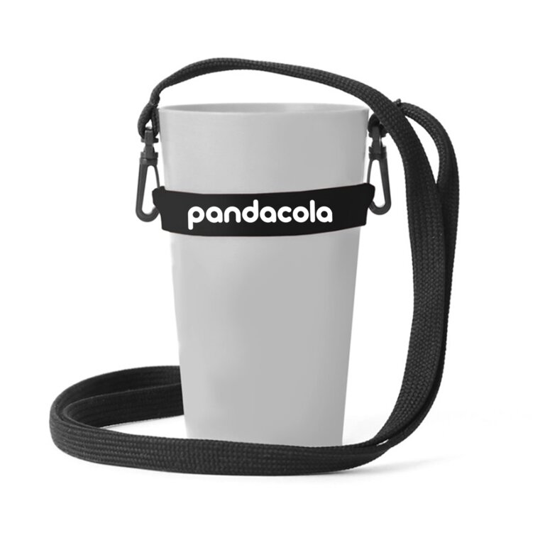 Porte verre personnalisable tour de cou | pandacolach