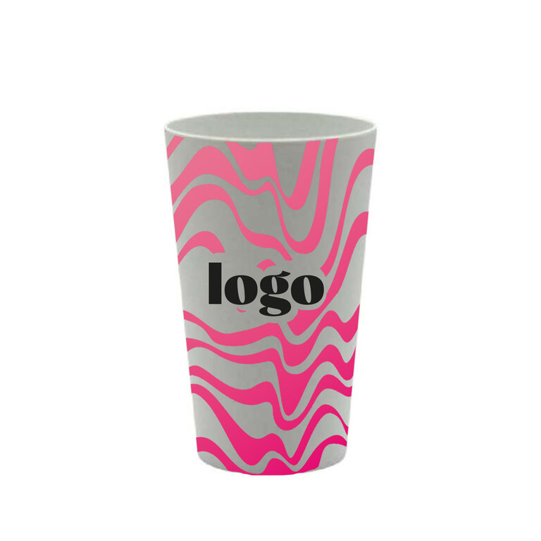 Gobelet publicitaire personnalisable 25-33 cl recyclé - Eco 30 recyclé | pandacola