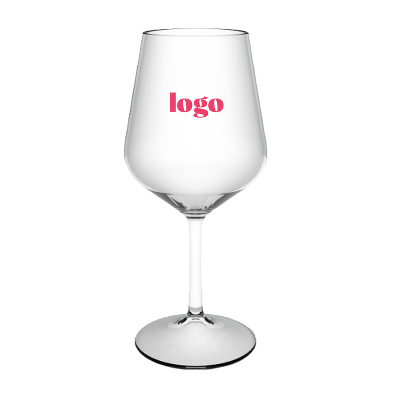 Verre à vin rouge personnalisable en tritan 40 cl  - Rhoni | pandacola