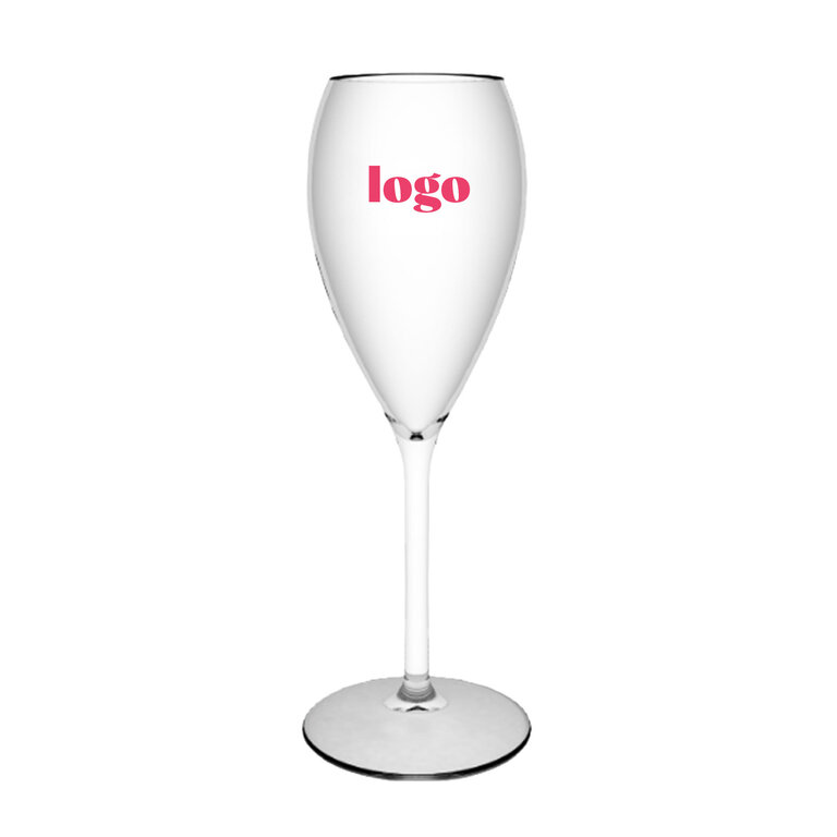 Flûte à champagne personnalisé en tritan 20 cl  - Gladi | pandacola