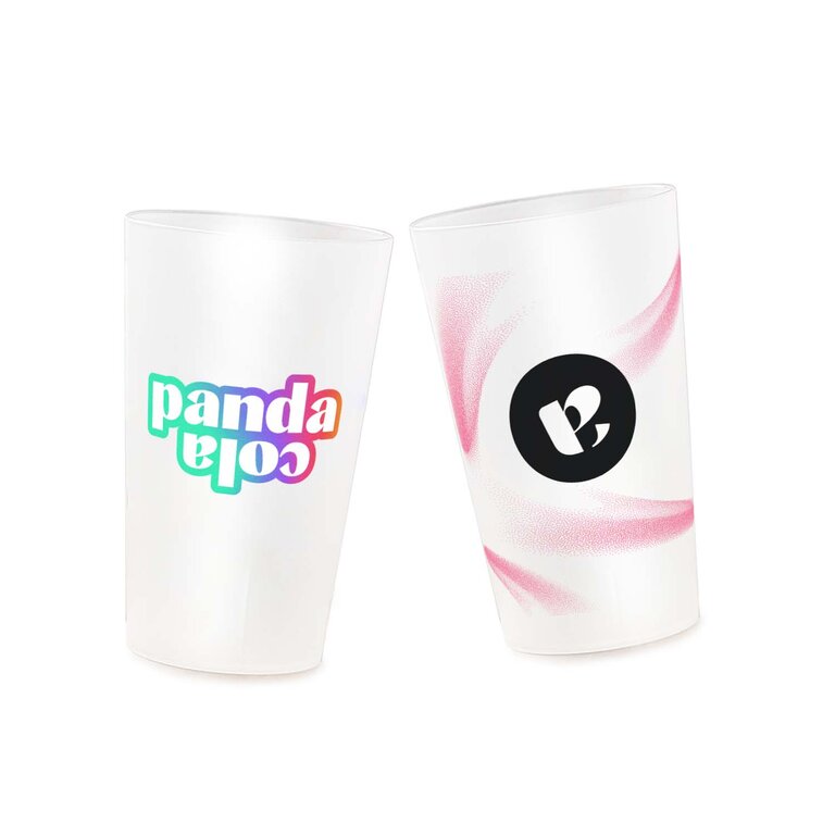 Gobelet à café personnalisé givré réutilisable 12-18 cl - Cupo 15 | pandacolach