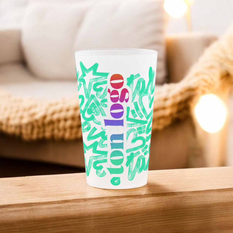 Gobelet personnalisé givré réutilisable 20-28 cl - Cupo 25 | pandacolach - 2