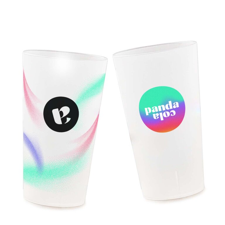Gobelet personnalisé givré réutilisable 25-33 cl - Cupo 30 | pandacolach