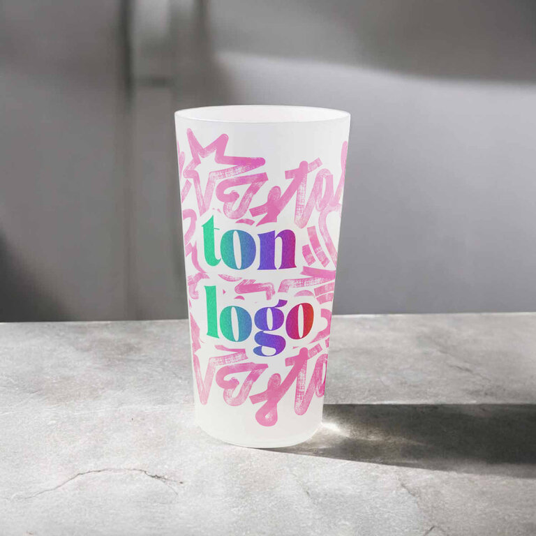 Gobelet personnalisé givré réutilisable 33-40 cl - Cupo 40 | pandacolach - 2