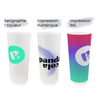 Gobelet personnalisé givré réutilisable 50-56 cl - Cupo 50 | pandacola - thumb - 3
