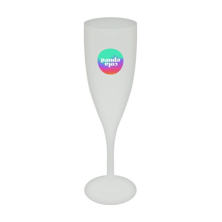 Verre à champagne de  couleur réutilisable 12-15 cl - Cupo Champ | pandacolach