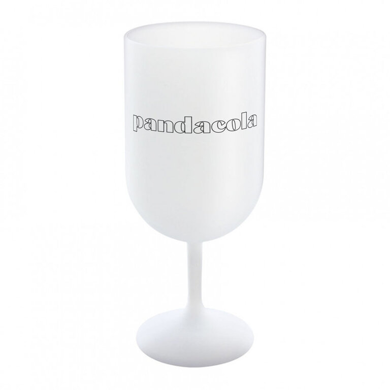 Verre à vin 18cl personnalisable réutilisable en plastique made in France - Carl | pandacola