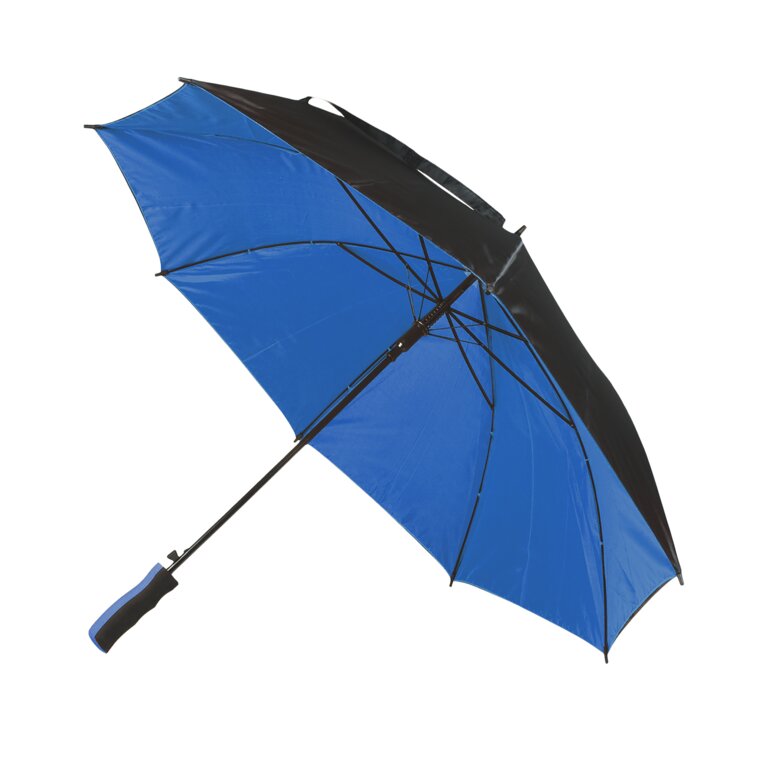 Parapluie automatique personnalisable bi-color avec manche en métal - Garty | pandacola