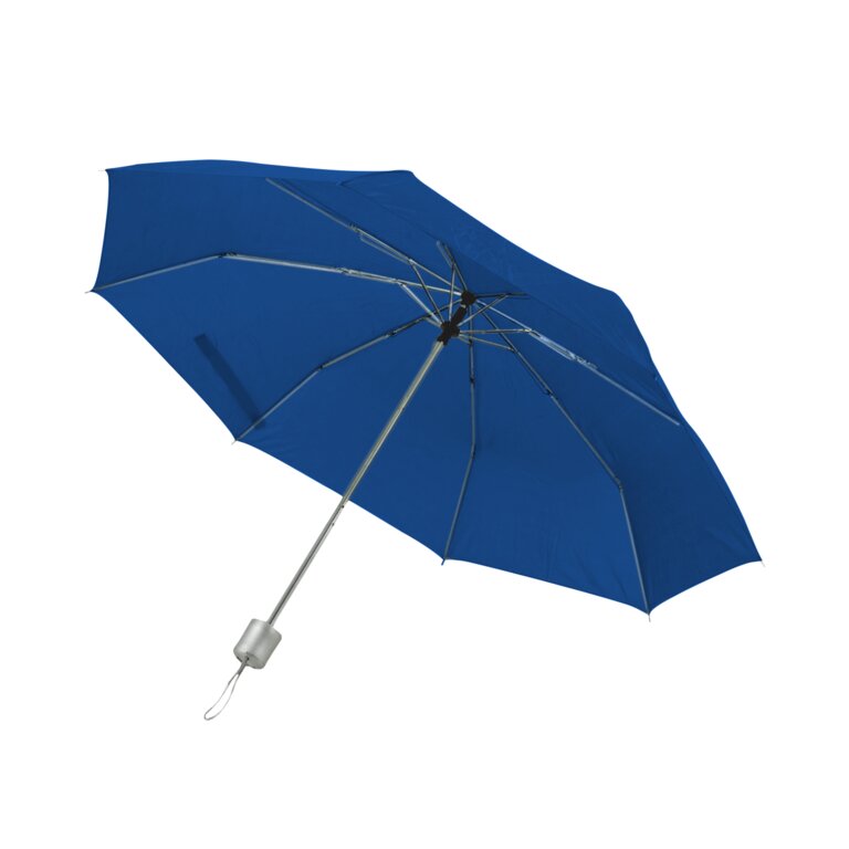 Parapluie pliable personnalisable en polyester avec poignée en PVC - Anoty | pandacolach