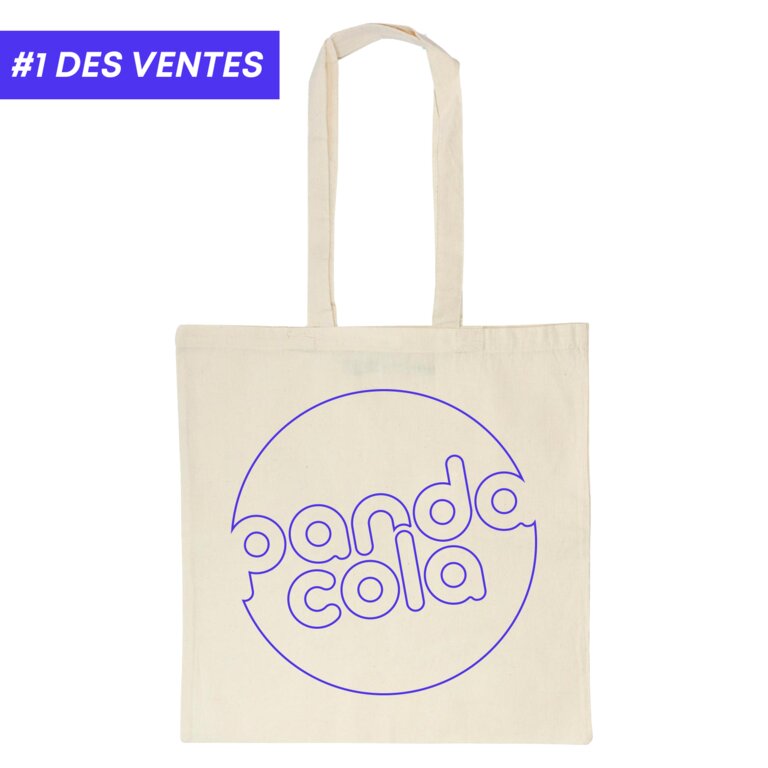 Tote bag personnalisé coton écru 140 gr/m² | pandacola