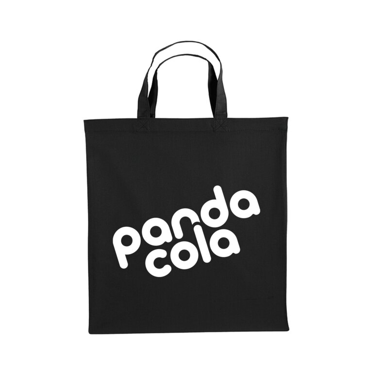 Sac coton publicitaire couleur anses courtes 136 gr/m² | pandacola