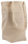 Sac shopping publicitaire coton canvas écru 220 gr/m² | pandacola - thumb - 1