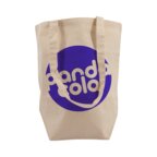 Sac shopping publicitaire coton canvas écru 220 gr/m² - Puente | pandacolach - thumb - 2