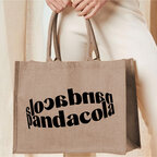 Cabas en jute publicitaire 43x34x20 cm 240 gr/m² - Temuco | pandacolach - thumb - 1