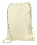 Sac à dos personnalisé coton écru 140 gr/m² - Santiago | pandacola - thumb