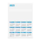 Calendrier publicitaire 2025 recto 12 mois différents formats - Holmes | pandacola - thumb