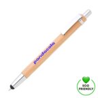 Stylo stylet personnalisé en bambou touch - Tural touch | pandacola - thumb - 3