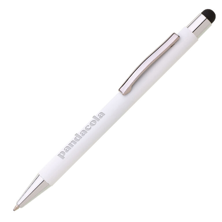 Stylo publicitaire en aluminium avec pointe tactile   - Gratta | pandacolach
