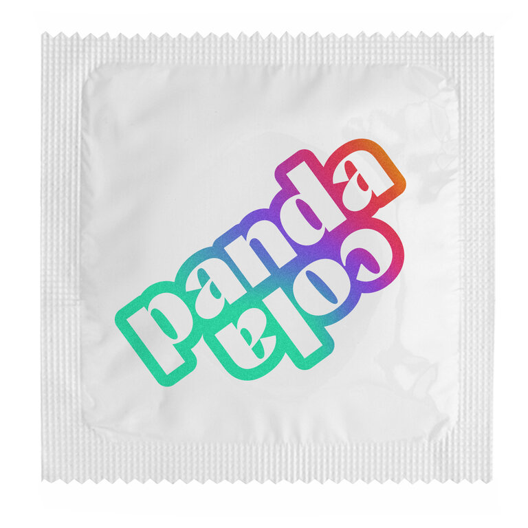 Préservatif publicitaire personnalisable avec un logo | pandacolach