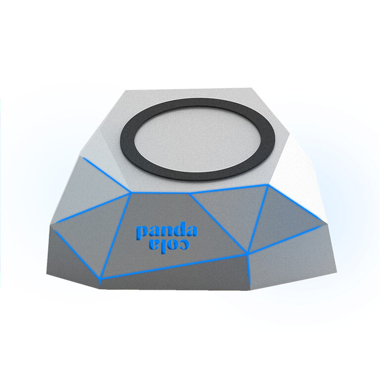 Station de charge à induction personnalisée 10W lumineuse - Géo dock | pandacolach
