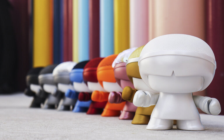 Mini enceinte personnalisable en métal Bluetooth 3W - Mini Xboy | pandacolach - 2