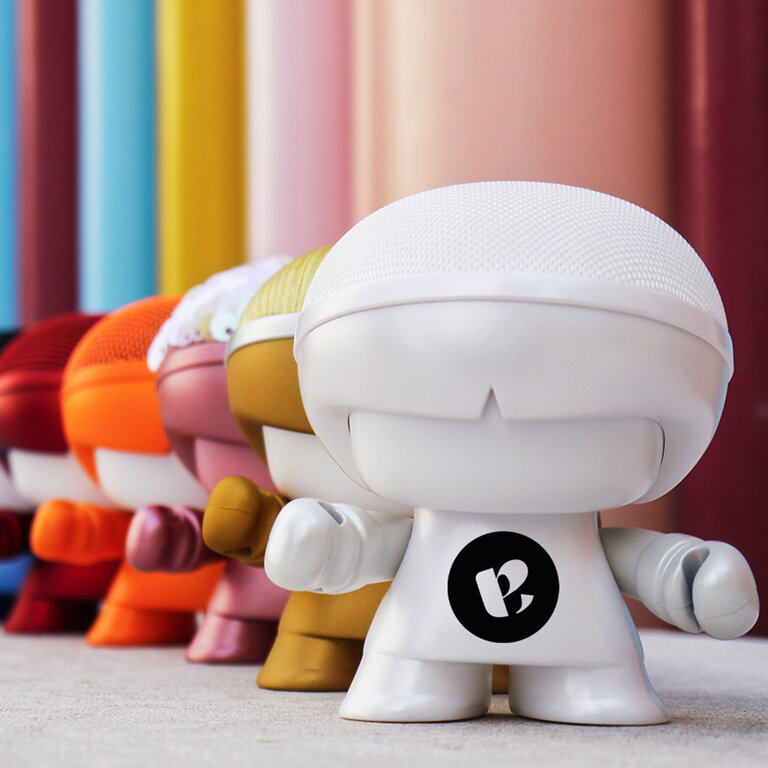 Mini enceinte personnalisable en métal Bluetooth 3W - Mini Xboy | pandacolach