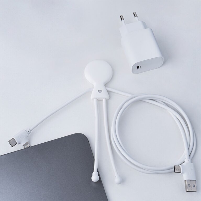 Pack charge rapide câble (60W) et adaptateur personnalisable - Mr bio fast pack | pandacolach - 1