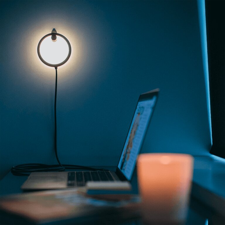 Lampe personnalisable ronde nomade de différentes couleurs - Bily | pandacola - 4