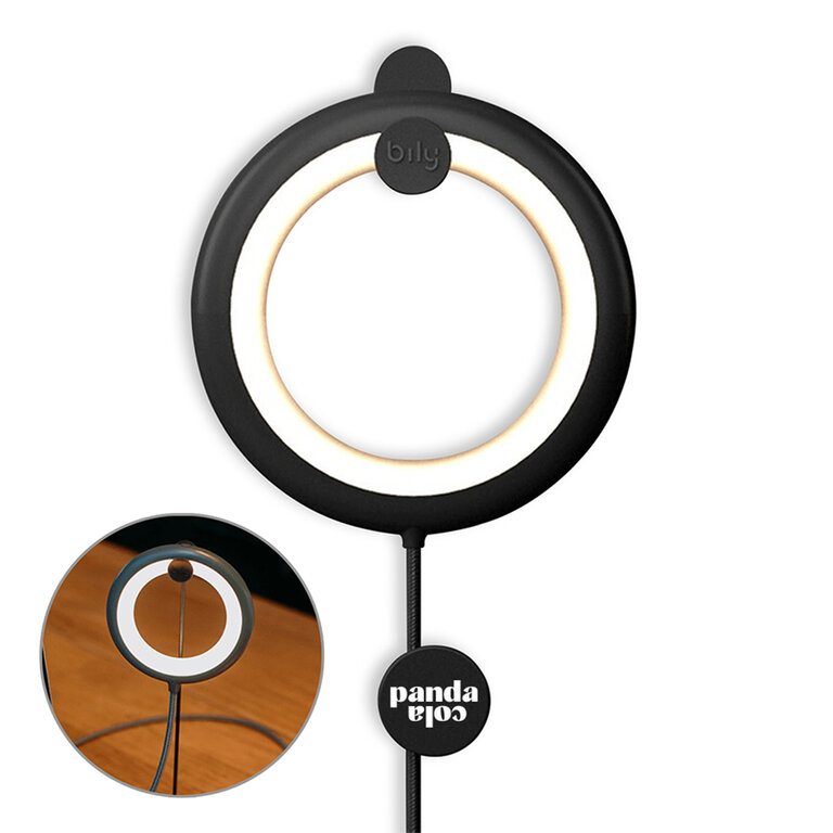 Lampe personnalisable ronde nomade de différentes couleurs - Bily | pandacola