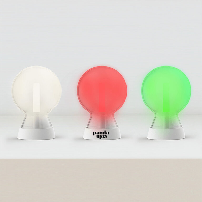 Lampe personnalisée couleur changeante - Mr bio lampe | pandacolach