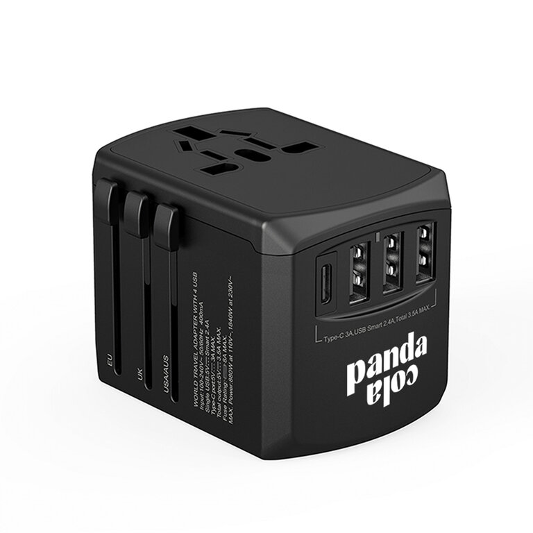 Adaptateur de voyage universel personnalisable - Tripper | pandacola