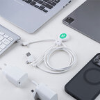 Cable de chargement fast charge carplay personnalisable - Mr bio long fast | pandacolach - thumb - 3