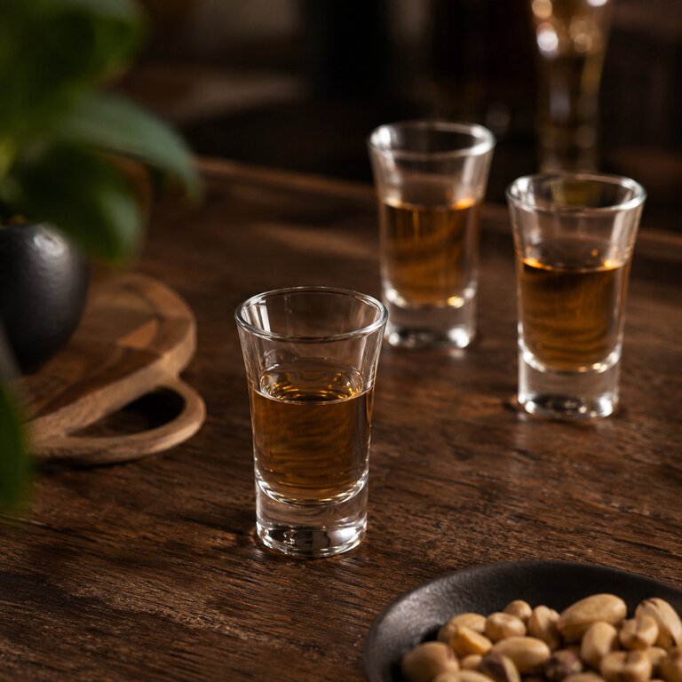 Verre à shot personnalisé translucide 3cl réutilisable - Vodka | pandacola - 1