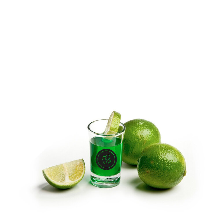 Verre à shot personnalisé translucide 3cl réutilisable | pandacolach