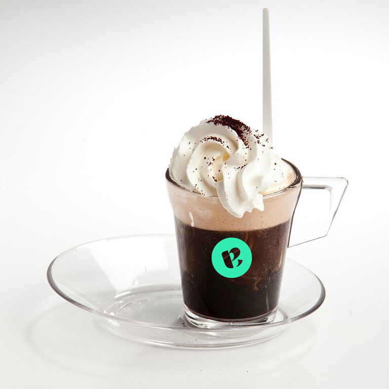 Tasse à café publicitaire 9cl réutilisable | pandacolach