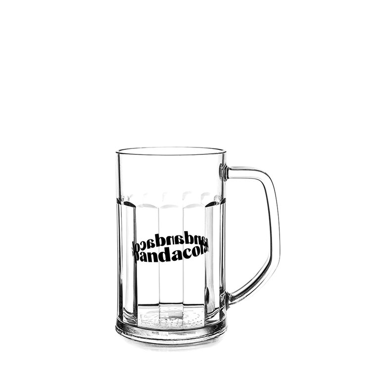 Verre à bière personnalisable réutilisable différentes tailles | pandacolach